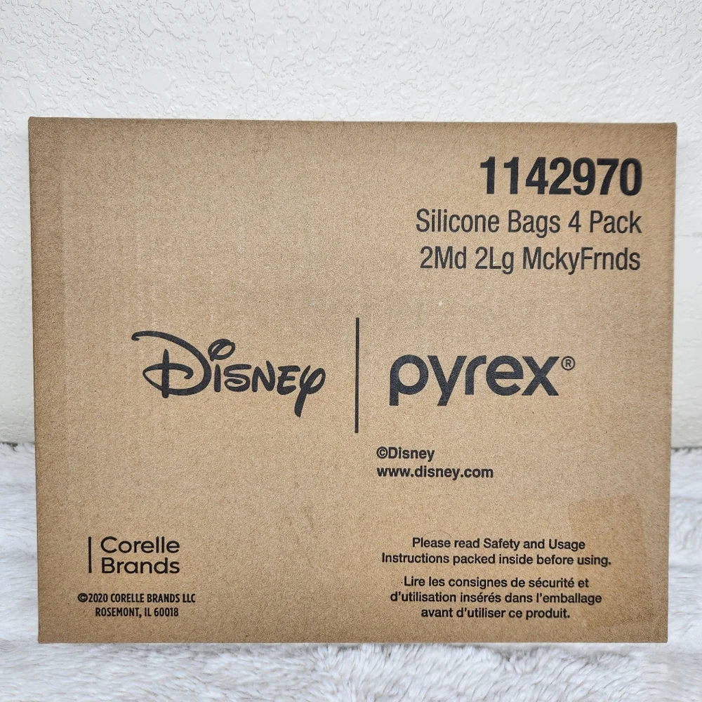 Disney Pyrex Silicone Bags Set - Picture 3 of 6
